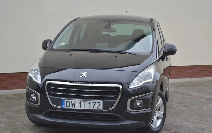 Peugeot 3008 cena 39900 przebieg: 91415, rok produkcji 2016 z Piława Górna małe 379